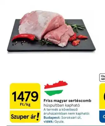 Friss magyar sertéscomb