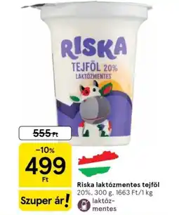 Tesco RISKA TEJFÖL ajánlat