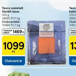 Tesco Tesco szeletelt füstölt lazac ajánlat