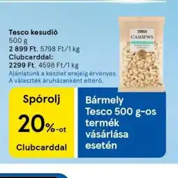 Tesco Tesco kesudi ajánlat