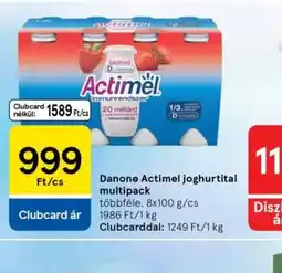 Tesco Danone Actimel joghurtital ajánlat