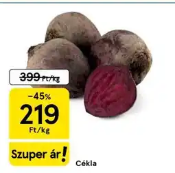 Tesco Cékla ajánlat