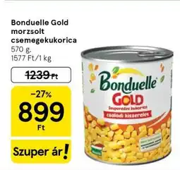Tesco Bonduelle Gold morzsolt csemegekukorica ajánlat