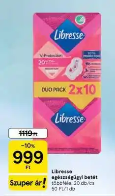 Tesco LIBRESSE EGÉSZSÉGÜGYI BETÉT ajánlat