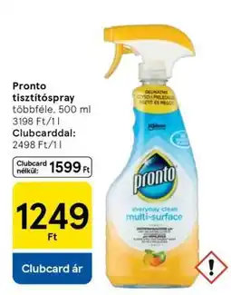 Tesco Pronto tisztítóspray ajánlat