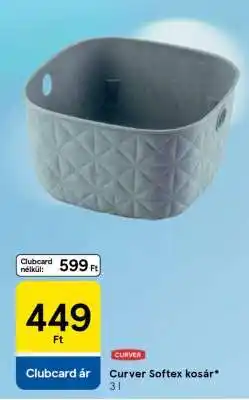 Tesco Curver Softex kosár ajánlat