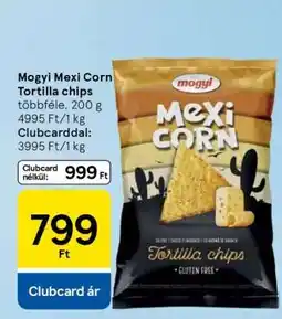 Tesco Mogyi Mexi Corn Tortilla chips ajánlat