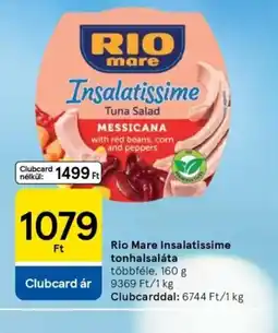 Tesco Rio Mare insalatissime tonhalsaláta ajánlat