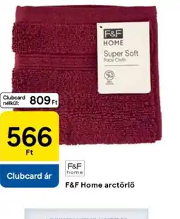Tesco F&F Home arctörlő ajánlat
