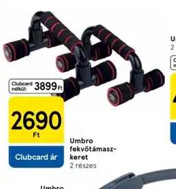 Tesco Umbro fekvőtámasz-keret ajánlat