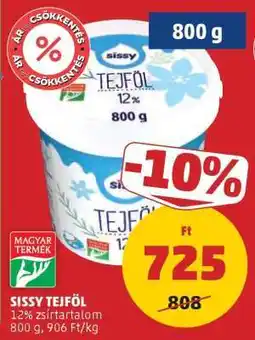 PENNY Sissy Tejföl ajánlat