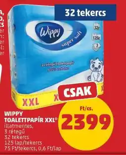 PENNY Wippy Toalettpapír XXL ajánlat