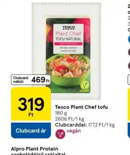 Tesco TESCO PLANT CHEF tofu ajánlat