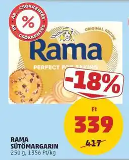 PENNY RAMA Sütőmargarin ajánlat