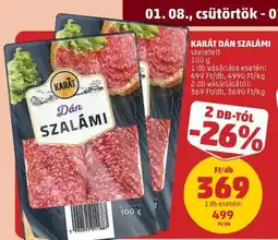 PENNY KARÁT DÁN SZALÁMI ajánlat