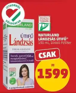 PENNY NATURLAND Lándzsás Útifű ajánlat