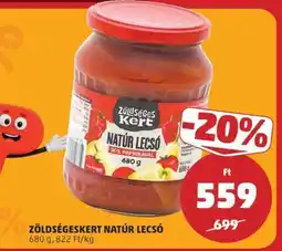 PENNY Zöldségeskert Natúr Lecsó ajánlat