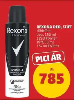 PENNY Rexona Deo Stift ajánlat