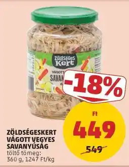 PENNY Zöldségeskert Vágott Vegyes Savanyúság ajánlat