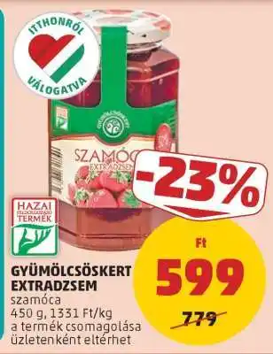PENNY Gyümölcsöskert Extradzsem ajánlat