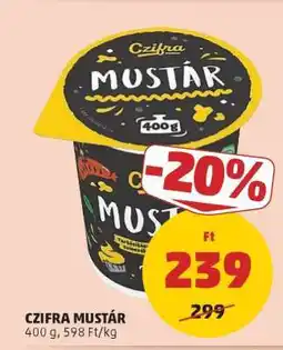 PENNY Czifra Mustár ajánlat