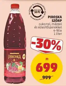 PENNY Piroska Szörp ajánlat
