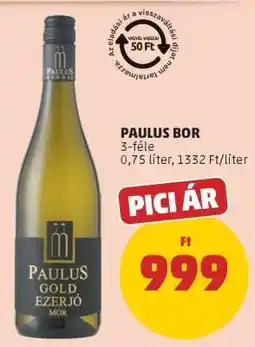 PENNY PAULUS BOR ajánlat