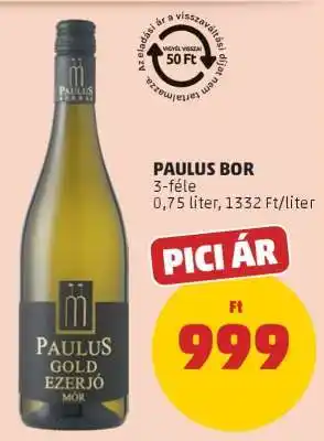 PENNY PAULUS BOR ajánlat