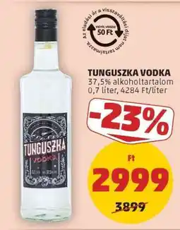 PENNY Tunguszka Vodka ajánlat