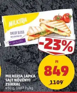 PENNY Milkeria Lapka Sajt Növényi Zsírral ajánlat