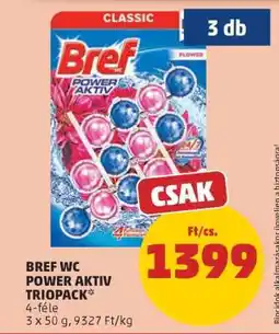 PENNY BREF WC POWER AKTIV TRIOPACK ajánlat