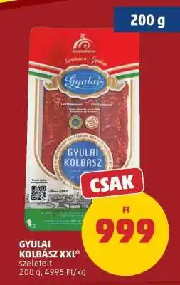 PENNY Gyulai Kolbász XXL ajánlat