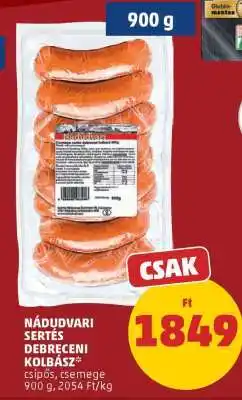 PENNY Nádudvari Sertés Debreceni Kolbász ajánlat