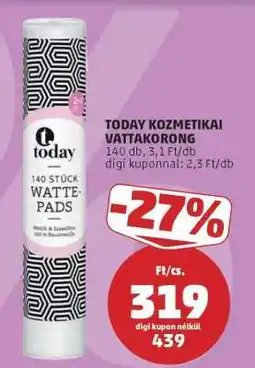 PENNY Today Kozmetikai Vattakorong ajánlat