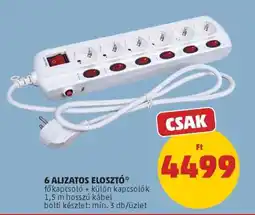 PENNY 6 ALJZATOS ELOSZTÓ ajánlat