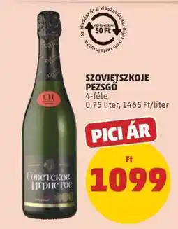 PENNY SZOVJETSZKOJE Pezsgő ajánlat