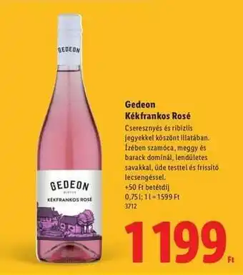 Gedeon Kékfrankos Rosé