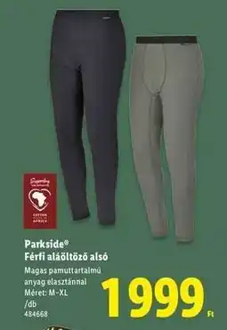 Lidl Parkside Férfi aláöltöző alsó ajánlat