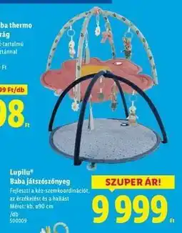Lidl Lupilu Baba játszószőnyeg ajánlat