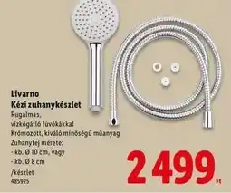 Lidl Livarno Kézi zuhanykészlet ajánlat