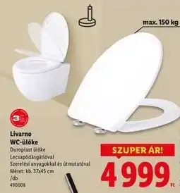 Lidl Livarno WC-ülőke ajánlat