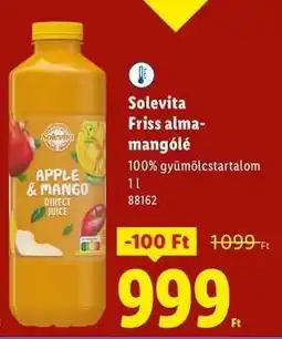 Lidl Solevita Friss alma-mangólé ajánlat