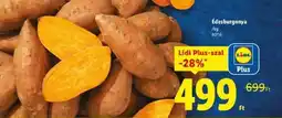 Lidl Édesburgonya ajánlat