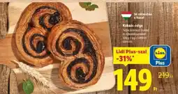 Lidl Kakaós csiga ajánlat