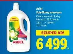 Lidl ARIEL Folyékony mosószer ajánlat