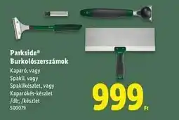 Lidl PARKSIDE Burkolószerszámok ajánlat