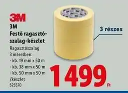 Lidl 3M Festő ragasztószalag készlet ajánlat