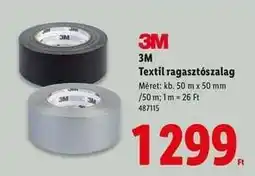 Lidl 3M Textil ragasztószalag ajánlat