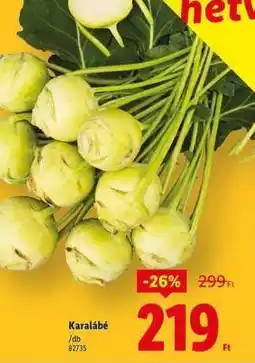Lidl Karalábé ajánlat