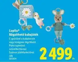 Lidl LUPILU Rögzíthető babajáték ajánlat